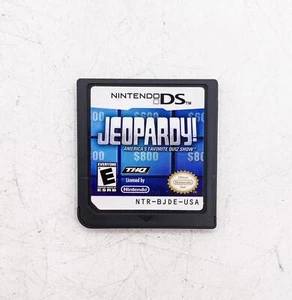Jeopardy! [Nintendo DS - NTR-BJDE-USA] Tested Cartridge Only FAST FREE SHIPPING - Picture 1 of 2