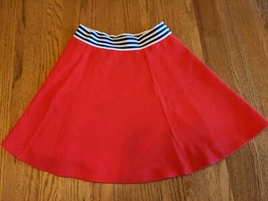 Johnnie B Boden Coral Red Skirt Size 11-12 - Picture 1 of 3