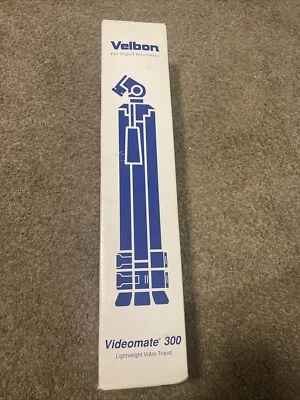 Velbon  300 Tripod Lightweight Video Tripod Aluminum - Image 1 of 2