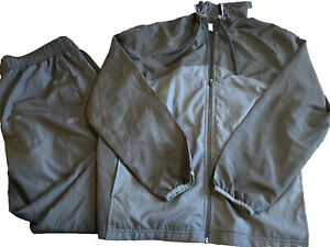 Starter Blk Wind Breaker Outfit Set  Jacket (42-44) Pants Men’s Sz L (36-38)