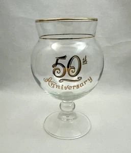 50th Anniversary Trinkglas 6" hoch - Bild 1 von 5