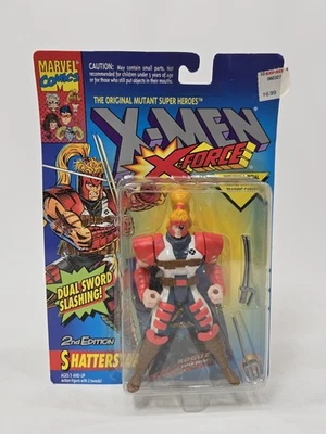Figura de acción Toy Biz The Uncanny X-Men X-Force Shatterstar segunda edición Foto 1 de 2