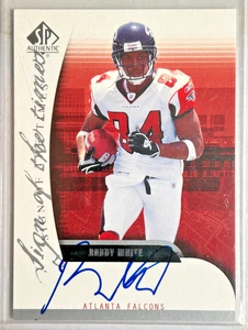 Roddy White AUTO~RC SP Authentic SOTT 2005 Sign/Time Rookie Autograph Upper Deck - Picture 1 of 2