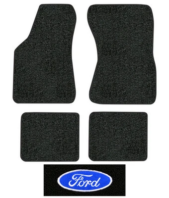 1975-1978 Ford LTD Country Squire Floor Mats - 4pc - Cutpile - Image 1 of 3