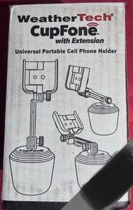 NEW WeatherTech CupFone Universal Adjustable Cup Holder Car Mount 4 Cell Phones - Picture 1 of 5