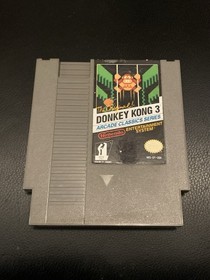 Donkey Kong 3 (1986) Nintendo NES TESTED