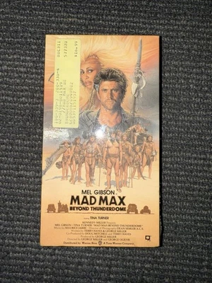Mad Max Beyond Thunderdome (VHS, 1991) Mel Gibson Brand New Sealed Watermarks - Image 1 of 3