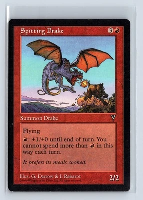 (3x) SPITTING DRAKE – MTG Magic the Gathering Card – Visions – Uncommon - Image 1 of 4