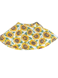 American Apparel Women's Denim Sunflower Mini Shirt Size Small Size Zip - Picture 1 of 7