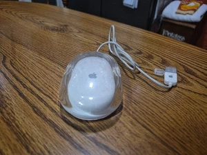 Official OEM APPLE PRO MOUSE Clear White USB Wired Optical M5769 Tested Working - Picture 1 of 8