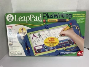 Leapfrog Leappad Plus Writing Learning System 3 Extra Stylus 7 Games 7 Books - Picture 1 of 24