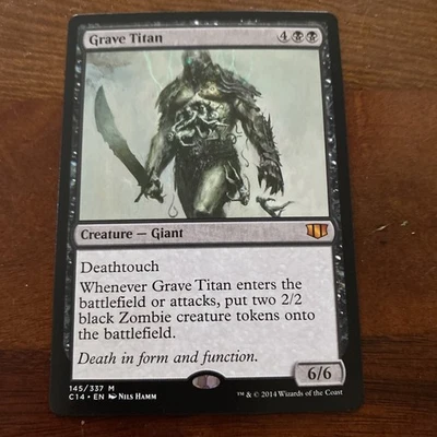 Grave Titan - Magic the Gathering MtG - Commander 2014 - NM - Image 1 of 4