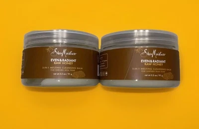 2x Bálsamo Limpiador Derretido 3 en 1 Miel Cruda Uniforme y Radiante Humedad de Karité 3oz NUEVO Foto 1 de 4