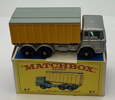 1969 Matchbox Lesney DAF Tipper Container Truck #47 With Original “E4” Box - Image 1 of 4