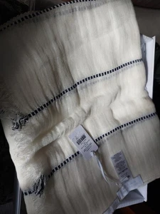 The White Company Linen Scarf New With Tags & Box - Picture 1 of 5