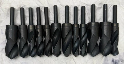 12 Miscellaneous Brand New HSS Drill Bits Machinist See Description For Sizes L - Image 1 of 4