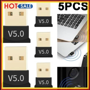 5PCS Bluetooth-Kompatibel 5 0 Adapter Tragbare Audio USB Empfänger 2 4G für PC L - Afbeelding 1 van 7