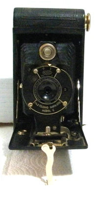 Kodak No. Vintage Cámara plegable Hawkeye modelo C 2 Foto 1 de 4