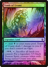 Tomb of Urami FOIL Saviors of Kamigawa PLD Rare MAGIC GATHERING CARD ABUGames