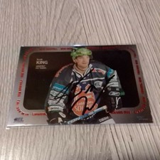 2006/07 LED Trading Card New Arrival Signed Scott King Sinupret ICE Tigers