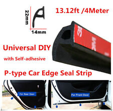 Car Truck Door Rubber Seal Strip P Shape Trim Edge Sealing 157" (4m) Trim New