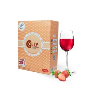 Colly Pink Collagen 6000 mg Strawberry Flavor 33 Sachets Supplement Bright Skin - Picture 1 of 13