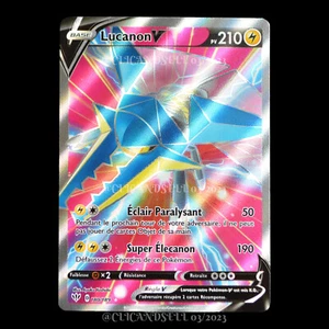 carte Pokémon Lucanon V 180/189 #4 EB03 - Ténèbres Embrasées NEUF FR - Photo 1/4