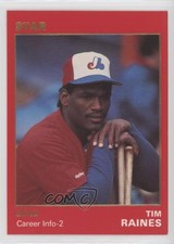1990 Star Gold /1500 Tim Raines #41 HOF