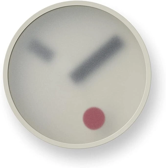 Lemnos Wall Clock Analog KM22-01 GY Gray 130mm x 55mm NEW Free Shipping Japan - Image 1 of 4