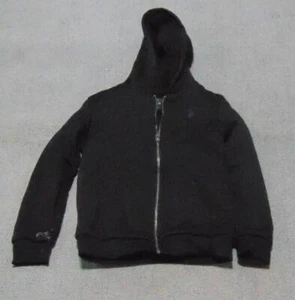 Buffalo David Bitton Youth Black Zip Up Jacket with Hood Size size 7 - Picture 1 of 5