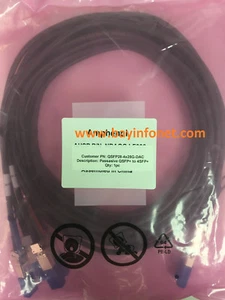 QSFP28-4x25G-DAC-3M JNP-100G-4X25G-3M Juniper Compatible Cable 3 Meters New - Picture 1 of 3