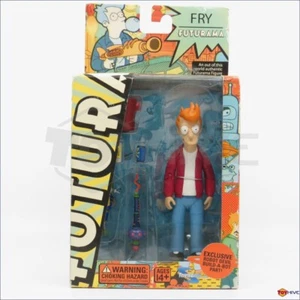 Futurama Phillip J. Fry & Robot Devil Build-A-Bot Part by Toynami very worn box - Picture 1 of 5