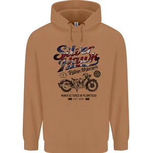 Plata Hawk Vintage Moto Union Jack Hombre Sudadera - Imagen 1 de 106
