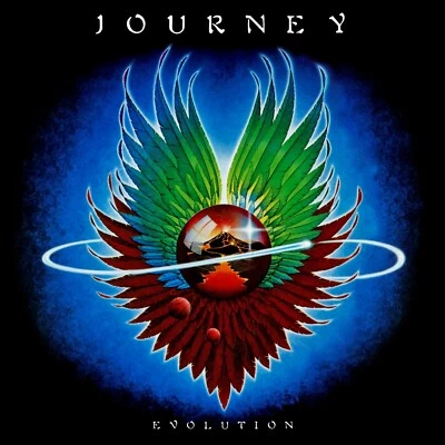 JOURNEY Evolution BANNER HUGE 4X4 Ft Fabric Poster Tapestry Flag album cover art - Image 1 of 3
