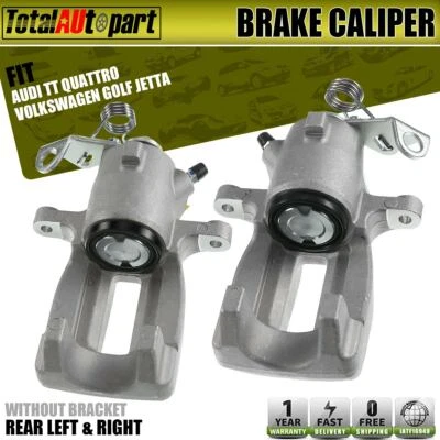 2x Pinza de freno trasera izquierda y derecha Volkswagen Golf Jetta Audi TT TT Quattro Foto 1 de 4