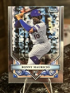 2024 Bowman Sterling RONNY MAURICIO RC New York Meta Rookie - Picture 1 of 2