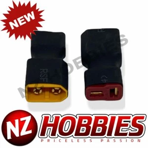 Adaptador de conversión macho NZH tipo decanos de radiocontrol hembra a XT90 (1 pieza) # NZ-DEANSF2XT90M - Imagen 1 de 2