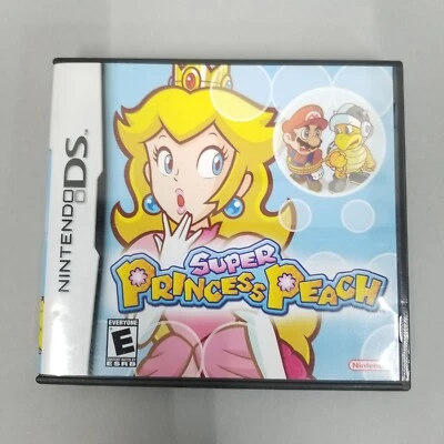 Super Princess Peach (Nintendo DS, 2006) Подлинный, в коробке, Протестирован/Работает - Изображение 1 из 4