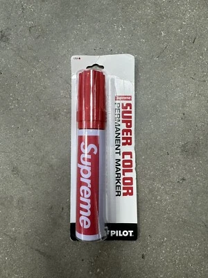 MARCADOR PERMANENTE SUPREME PILOT ROJO FW18 100% Auténtico Foto 1 de 2