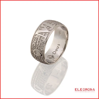 anello uomo donna preghiera Ave Maria in sardo argento 925,anelli sardi dargento - Immagine 1 di 3