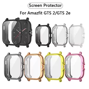 Protector TPU Screen Frame Shell Case Cover For Xiaomi Amazfit GTS 4 GTS3 2 2E - Picture 1 of 20