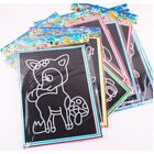Painting Drawing Board Magic Doodle Board Colored Scratch Paper Magic Scratch