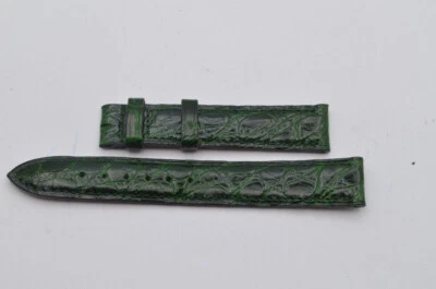 Cartier Leather Bracelet 15Mm Buckle 14Mm 15-14 Green - Image 1 of 2