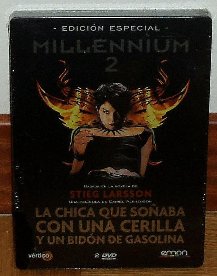 Millennium 2 The Girl Who Dreamed of a Match and a....2 DVD New Steelbook - Image 1 of 1