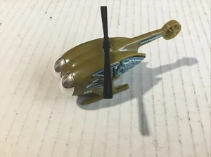 hot wheels 1993 Olive Green Helicopter Justice From Above. - Picture 1 of 5