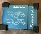 Mini boîte directe stéréo Samson S-Direct Plus Classe S années 2010 - bleu/noir-1166