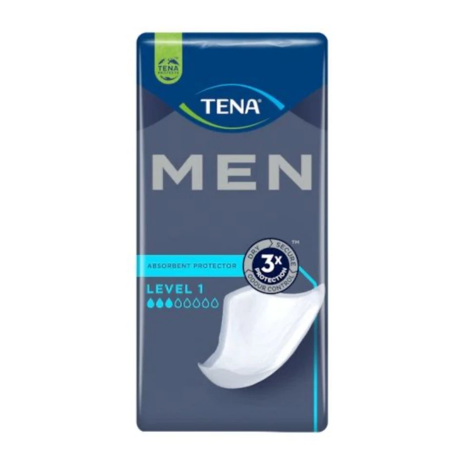 TENA Men Level 1 Basisvariante Inkontinenzeinlagen 24 St. / 6 x 24 St. / 144 St.