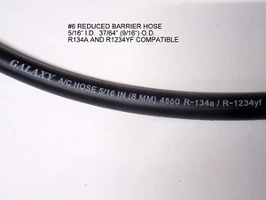 Goodyear Galaxy 4860 OEM #6 AC REDUCED Barrier Hose A/C Hose, R1234YF Compatible - Picture 1 of 1