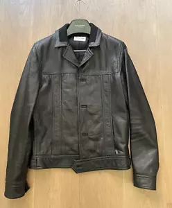 Saint Laurent Paris FW14 Leather Trapper Jacket - Sz46 - Picture 1 of 11