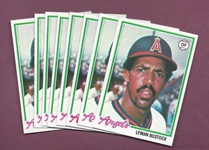 SHARP LOT OF EIGHT  1978 TOPPS #655 LYMAN BOSTOCK   1.49 SHIP - Picture 1 of 1